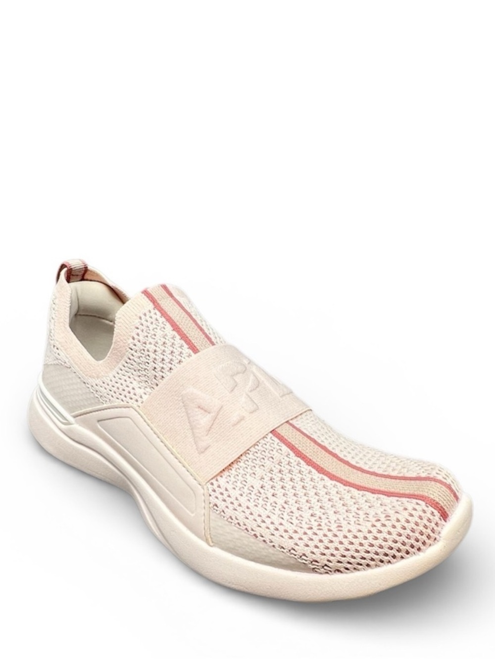 NEW APL TechLoom Bliss Knit Women’s Running Shoe Size 6.5 Blush & Mocha apl New
